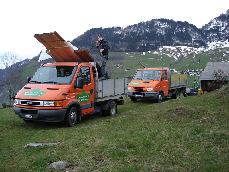 Anfahrt und Transport (keine Zufahrtsstrasse)