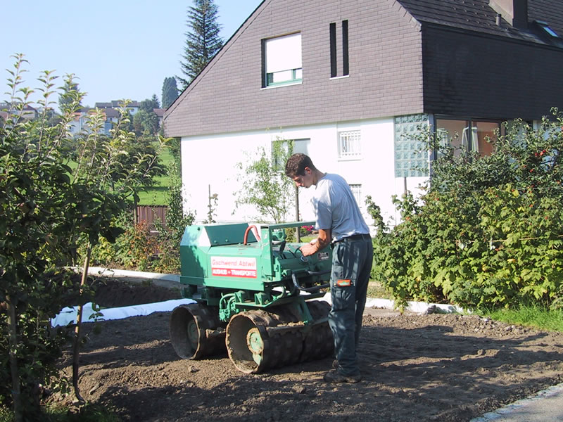 Gemüsegarten terrassieren