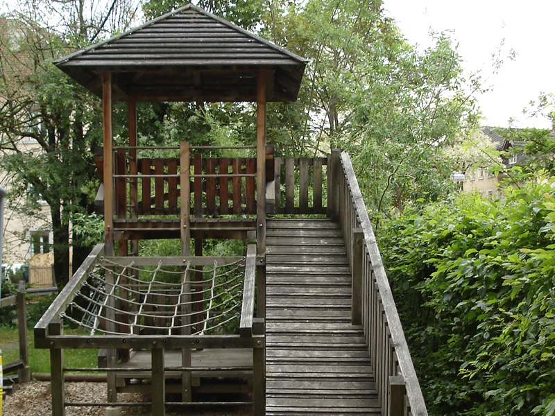 Spielplatz vor Sanierung