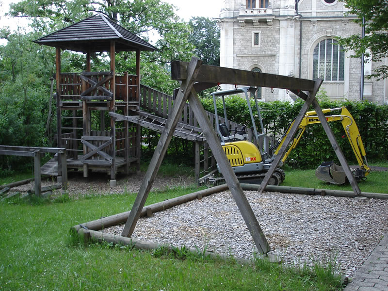 Spielplatz vor Sanierung