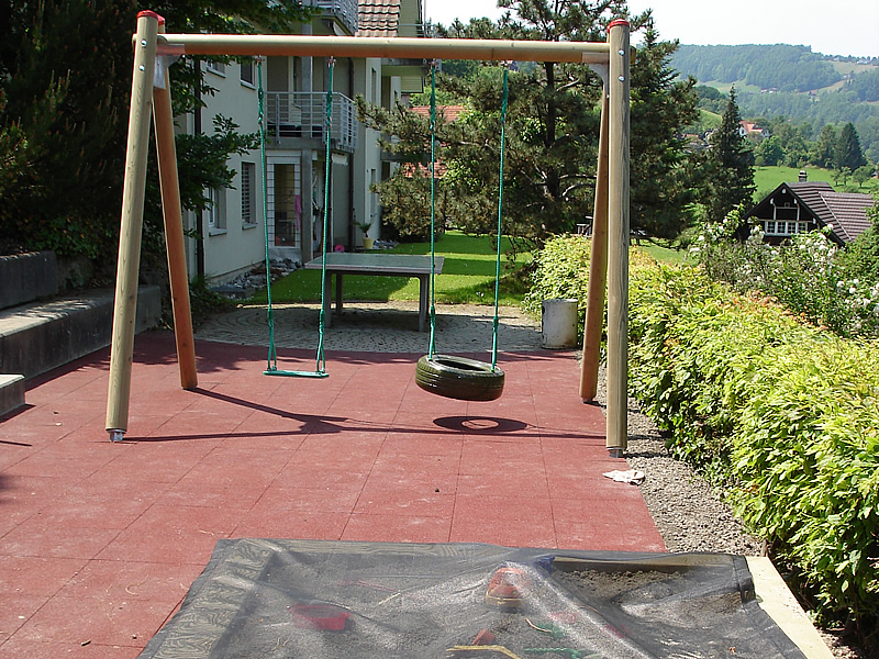 Renovierter Spielplatz