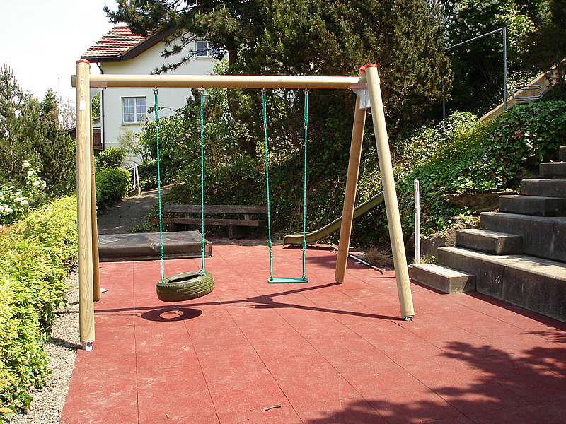 Neugestalteter Spielplatz